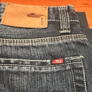 Dark Blue Relaxed Fit Men's Jeans